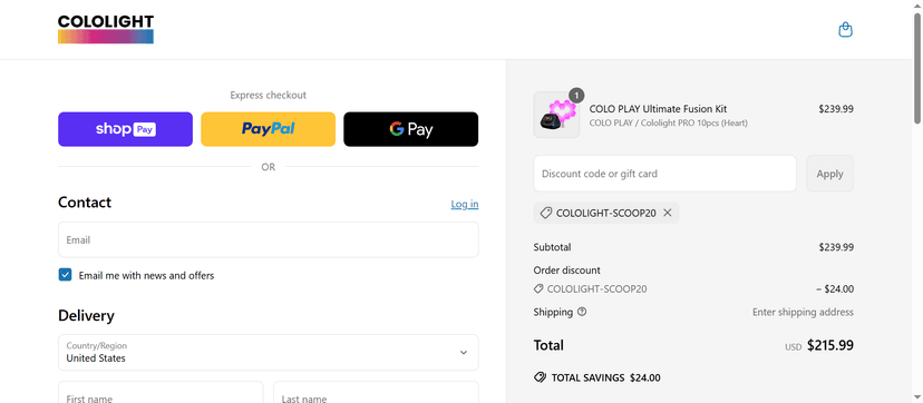 Cololight Coupon Code - Get 15% Off on LED Gaming Lights